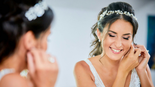 Según la forma de mi rostro ¿Qué aretes me quedan mejor el día de mi boda?